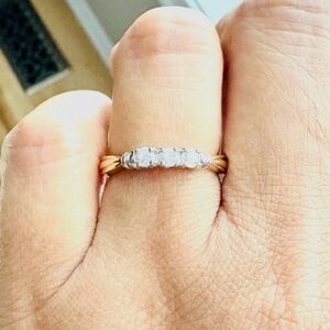 Vintage 14K Gold & Dimond Ring